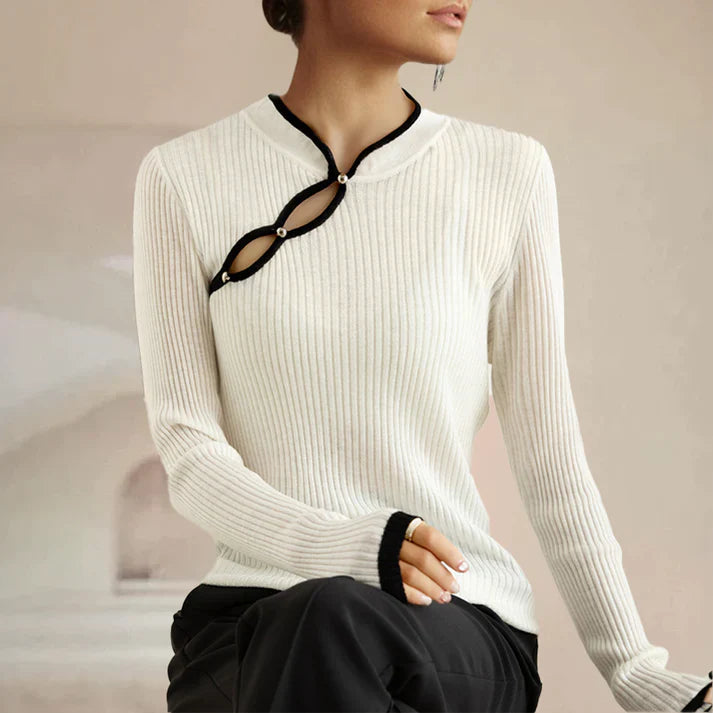 Roselyn | Getailleerde en elegante winterpullover