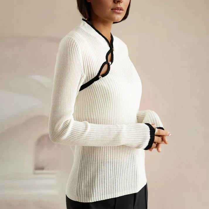 Roselyn | Getailleerde en elegante winterpullover
