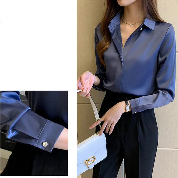 Salomea | Moderne en modieuze winterblouse
