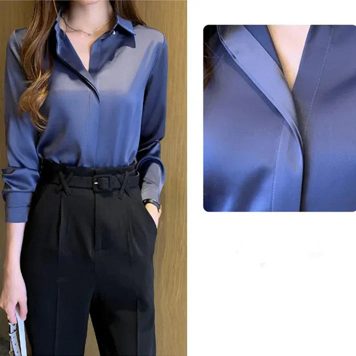Salomea | Moderne en modieuze winterblouse