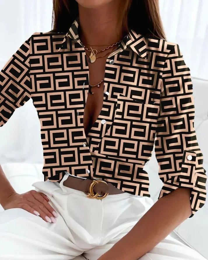 Bárbara | Moderne en veelzijdige winterblouse