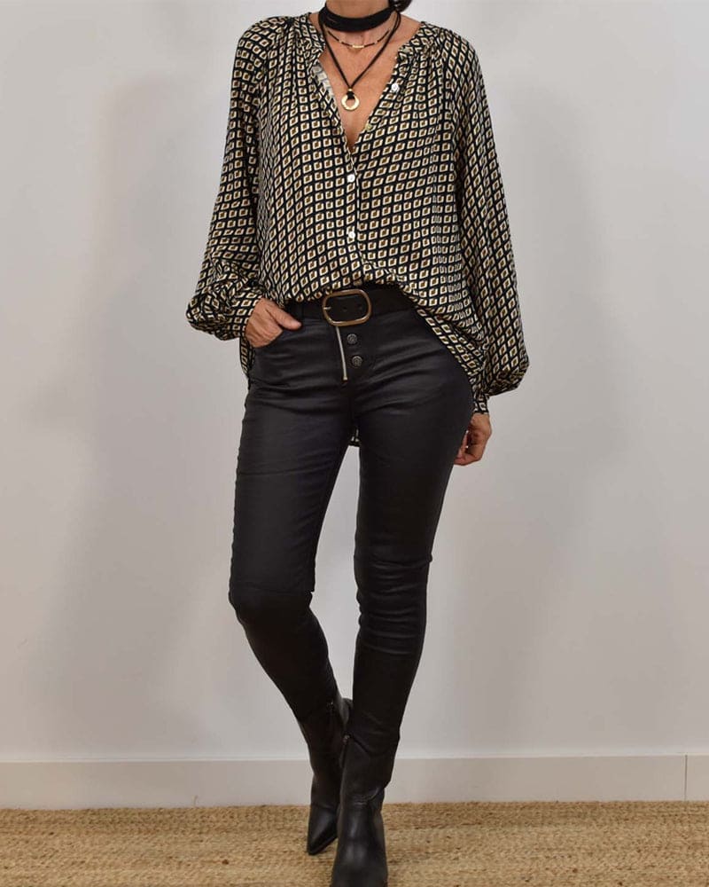 Jean | Casual en Stijlvolle winter Blouse