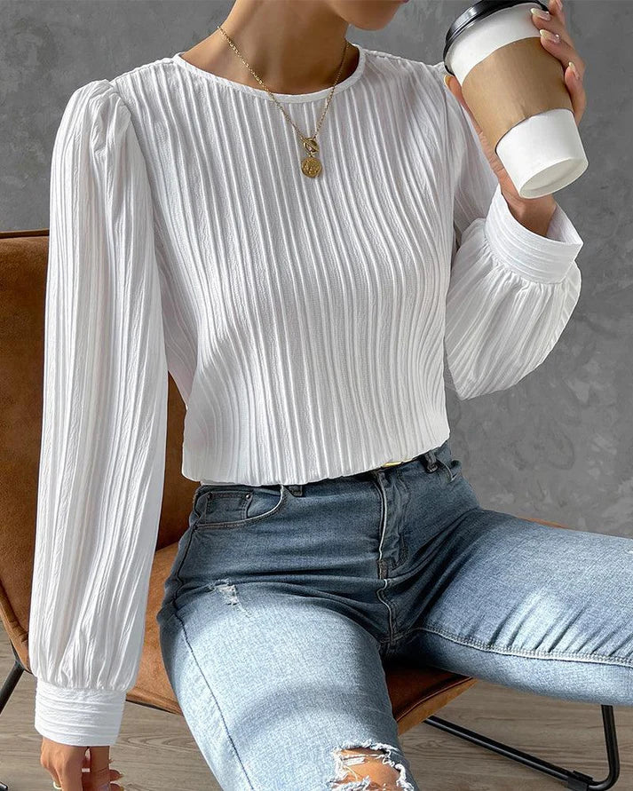 Francia | Moderne en comfortabele winterblouse