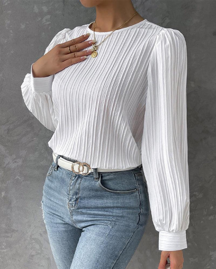Francia | Moderne en comfortabele winterblouse