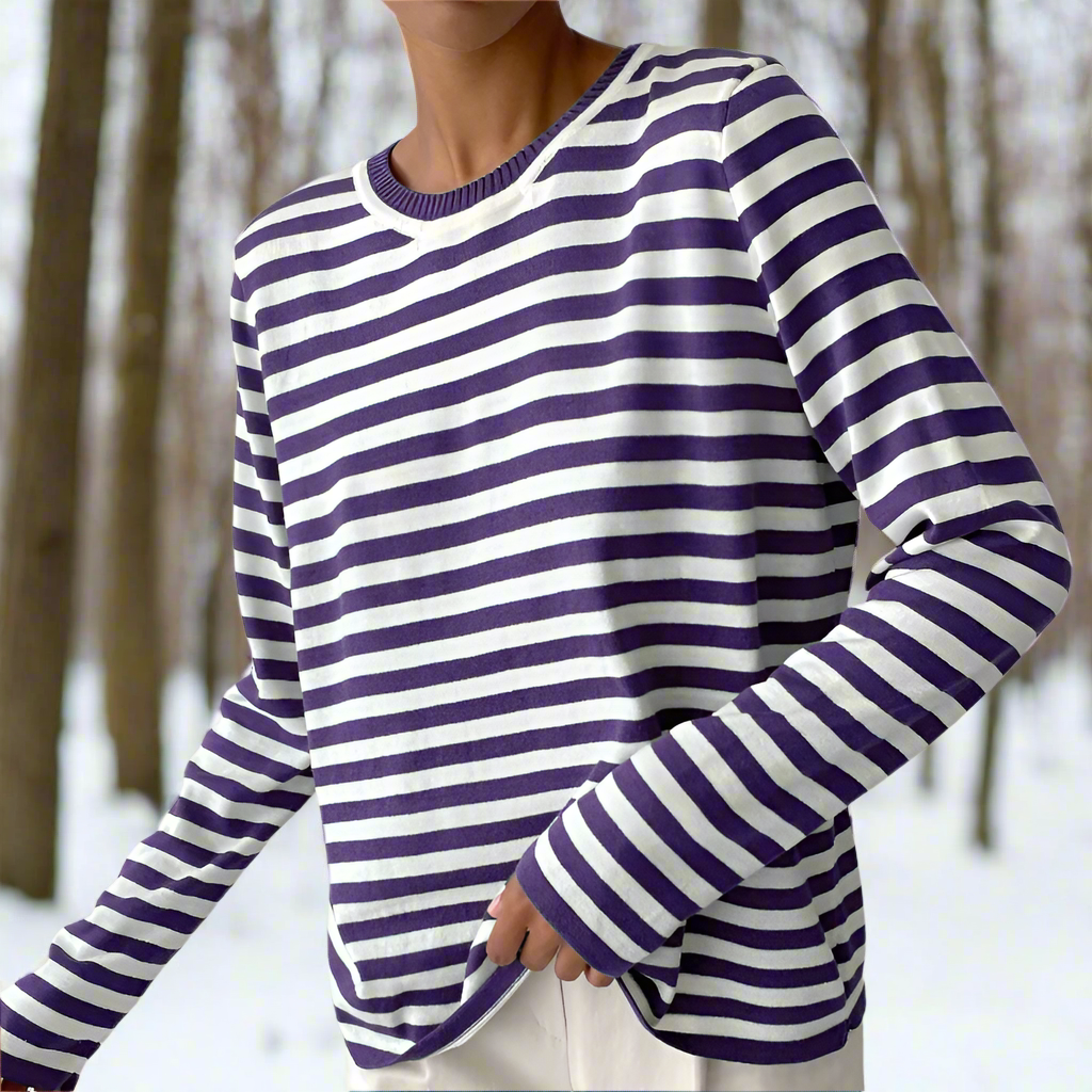 Makena | Eenvoudig en stijlvol winter T-shirt