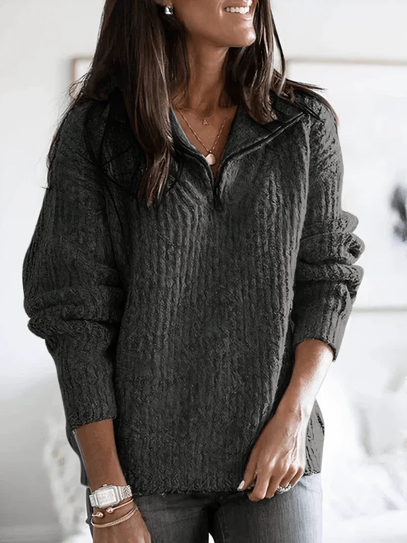Pia | Moeiteloze en stijlvolle winterpullover
