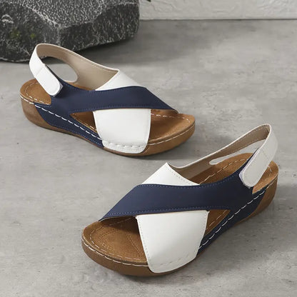 Ayana - Comfortabele orthopedische sandalen met sleehak
