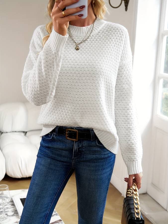 Janice | Stijlvolle en elegante winterpullover