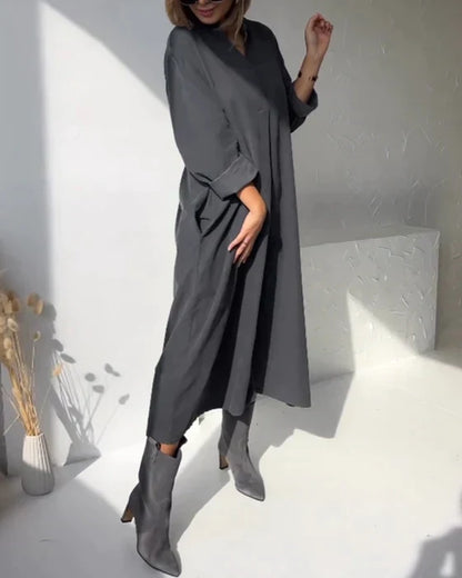 Aelia Moderne en veelzijdige winterjurk