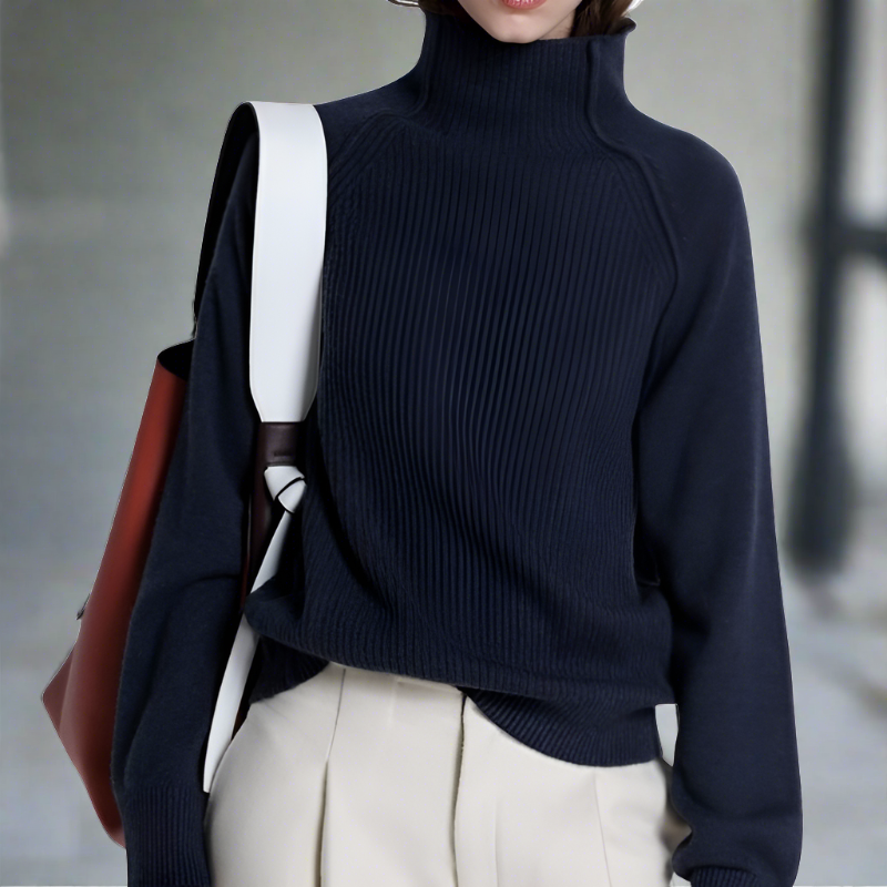 Stijlvolle en elegante winterpullover