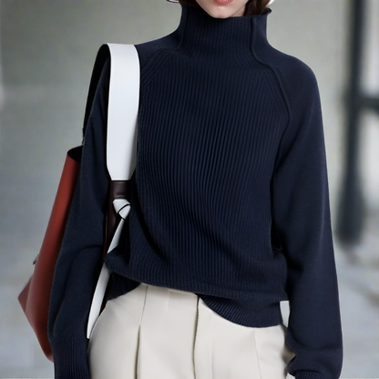 Stijlvolle en elegante winterpullover
