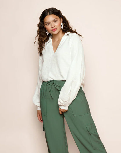 Lisanne | Moeiteloze en trendy winterblouse
