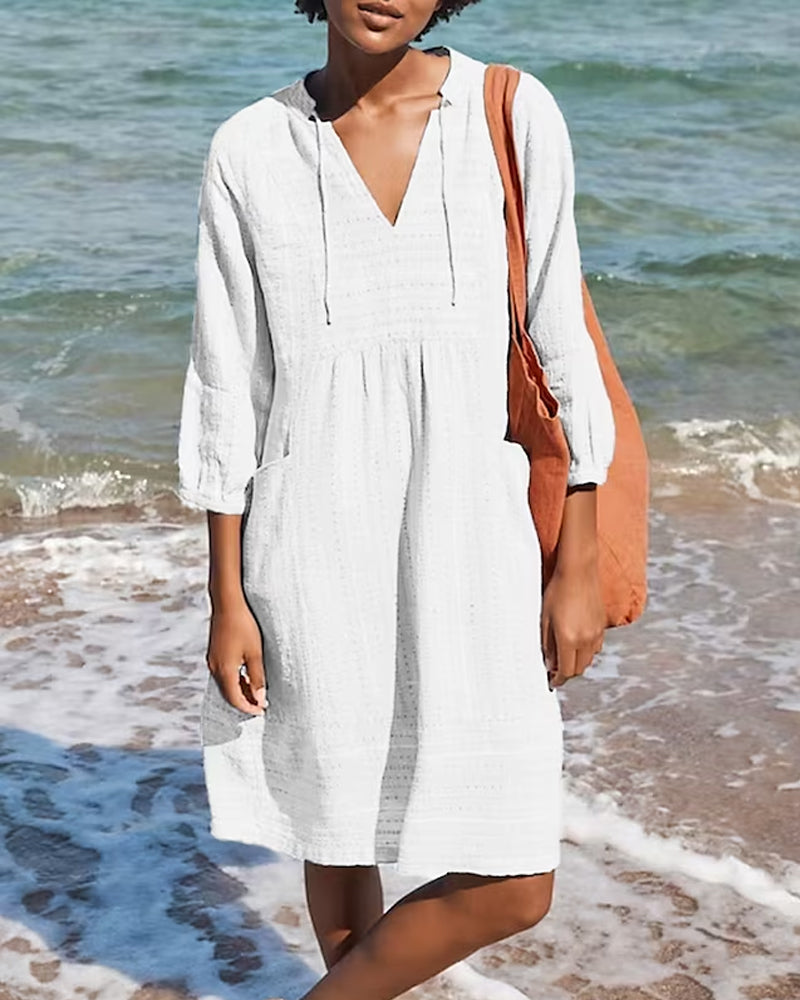 Michelle | Modieuze en minimalistische zomerjurk