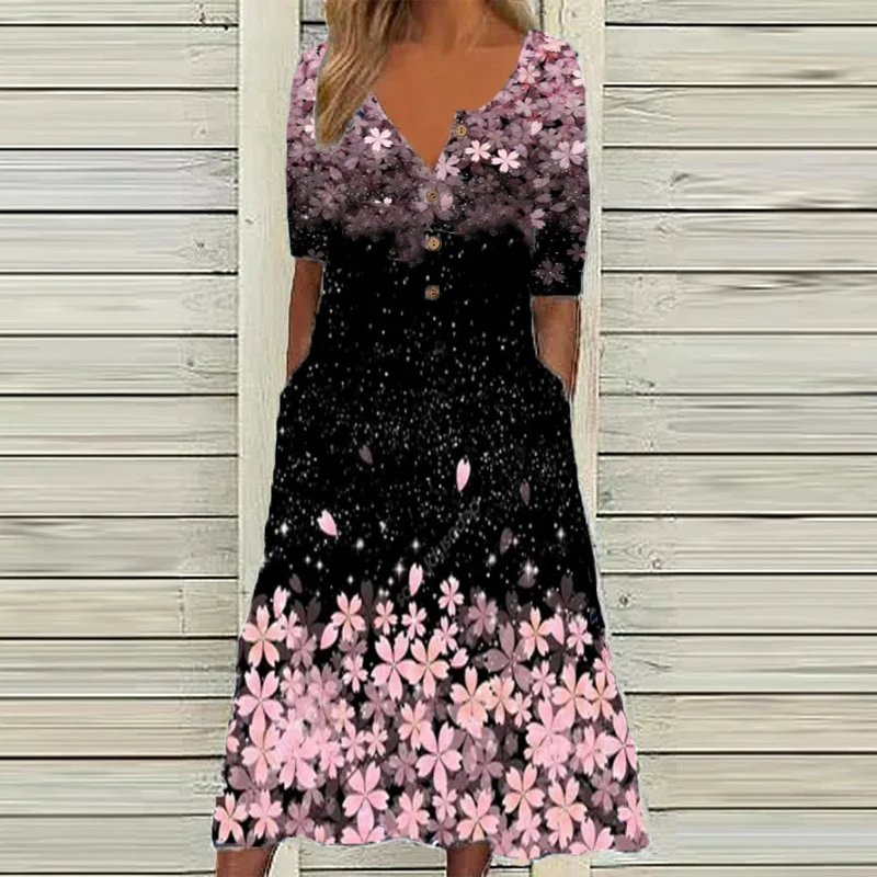 Lainey - Elegante casual vintage jurken