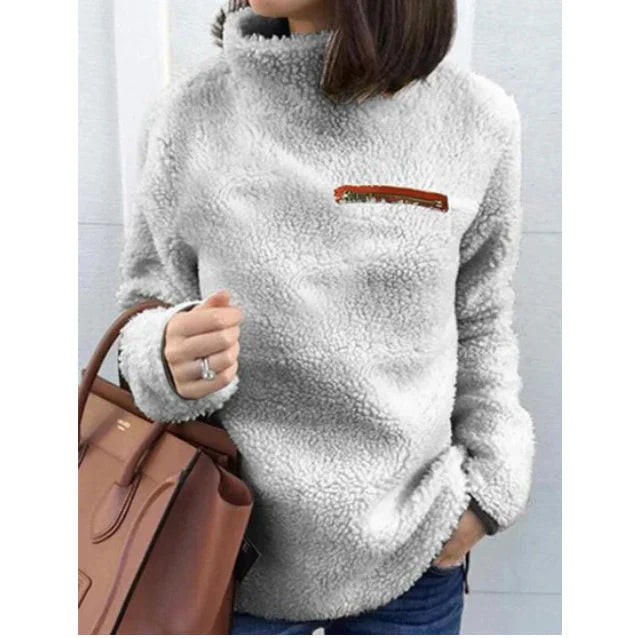 Blanche | Eenvoudige en stijlvolle winterpullover