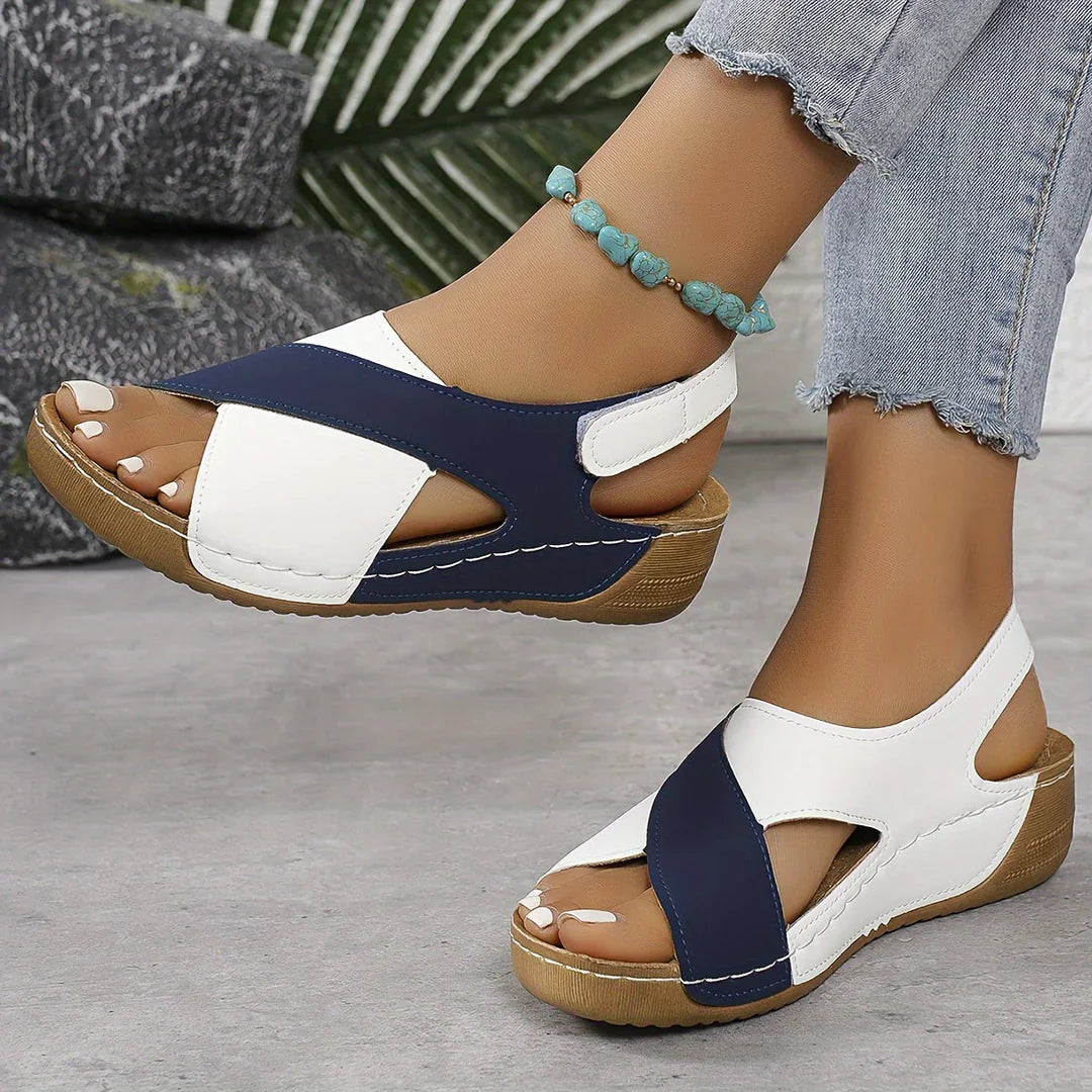 Ayana - Comfortabele orthopedische sandalen met sleehak