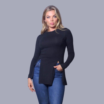 Alexa | Klassieke en elegante winterblouse