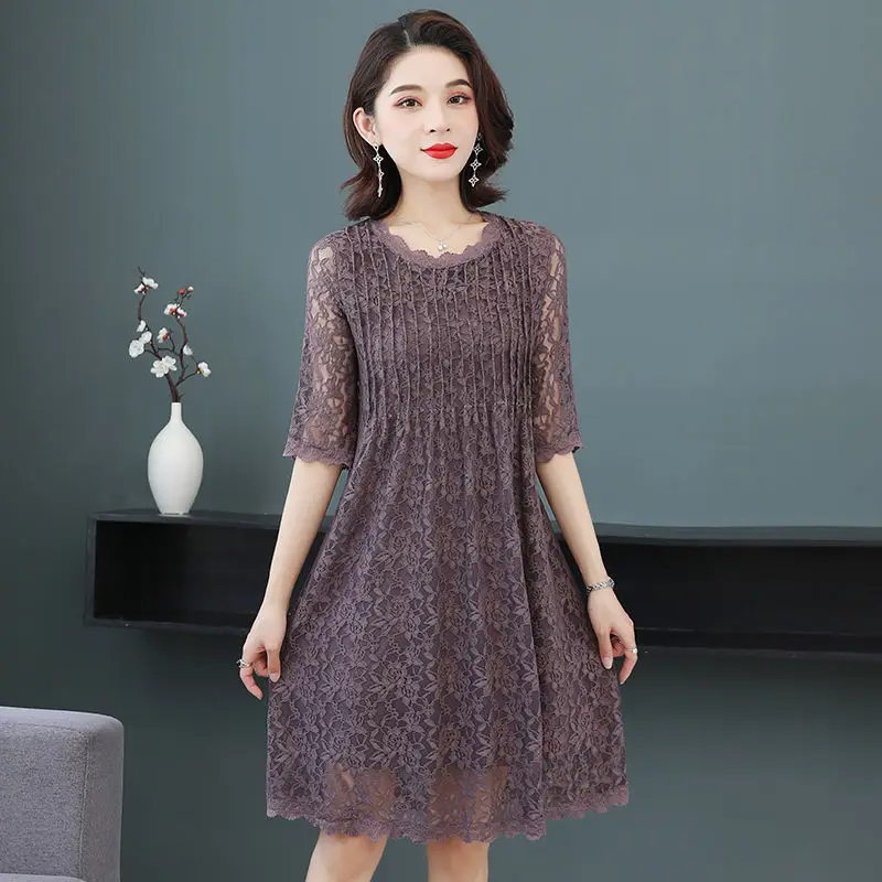 Hannah - Vintage effen kleur truien met halve mouwen