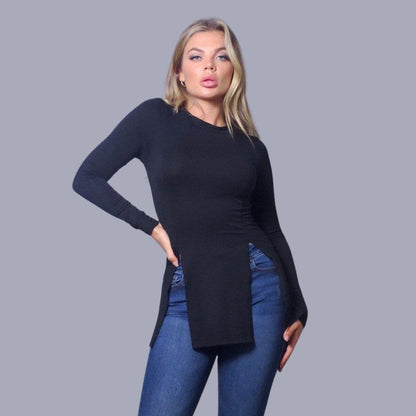 Alexa | Klassieke en elegante winterblouse