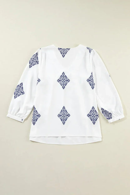 Trudy | Getailleerde en elegante winterblouse