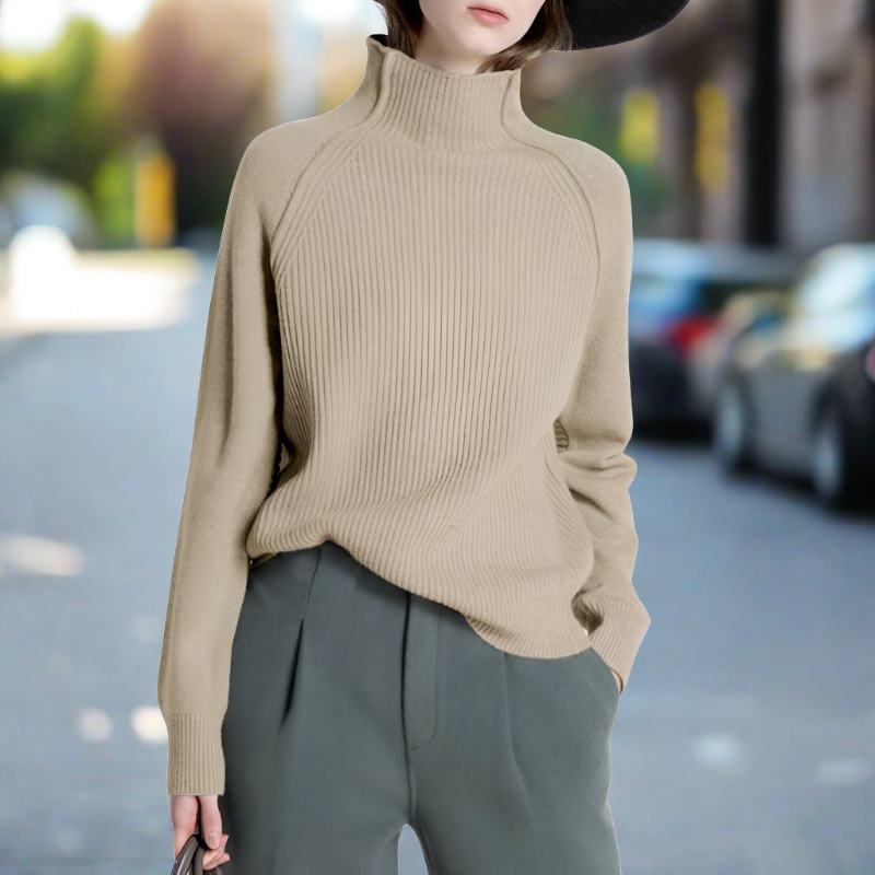 Stijlvolle en elegante winterpullover