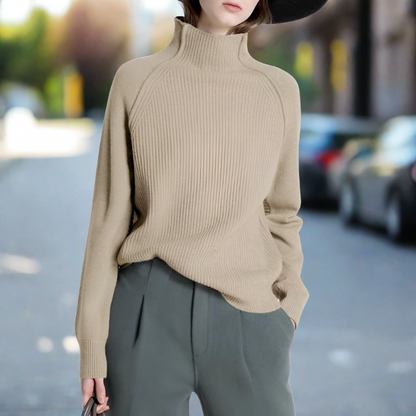 Stijlvolle en elegante winterpullover