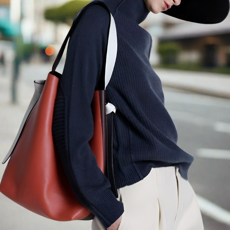 Stijlvolle en elegante winterpullover