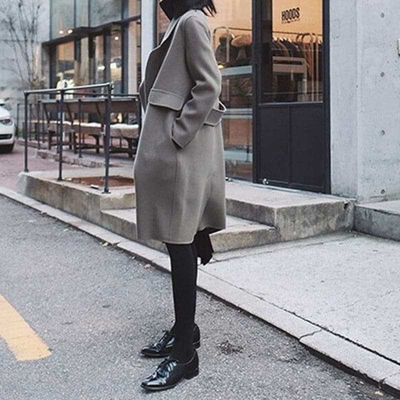 Casual en relaxte winterjas