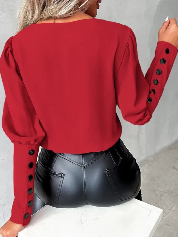 Dalia | Trendy en Elegante winter Top