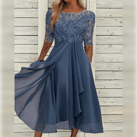 Victorine Klassieke en elegante winterjurk