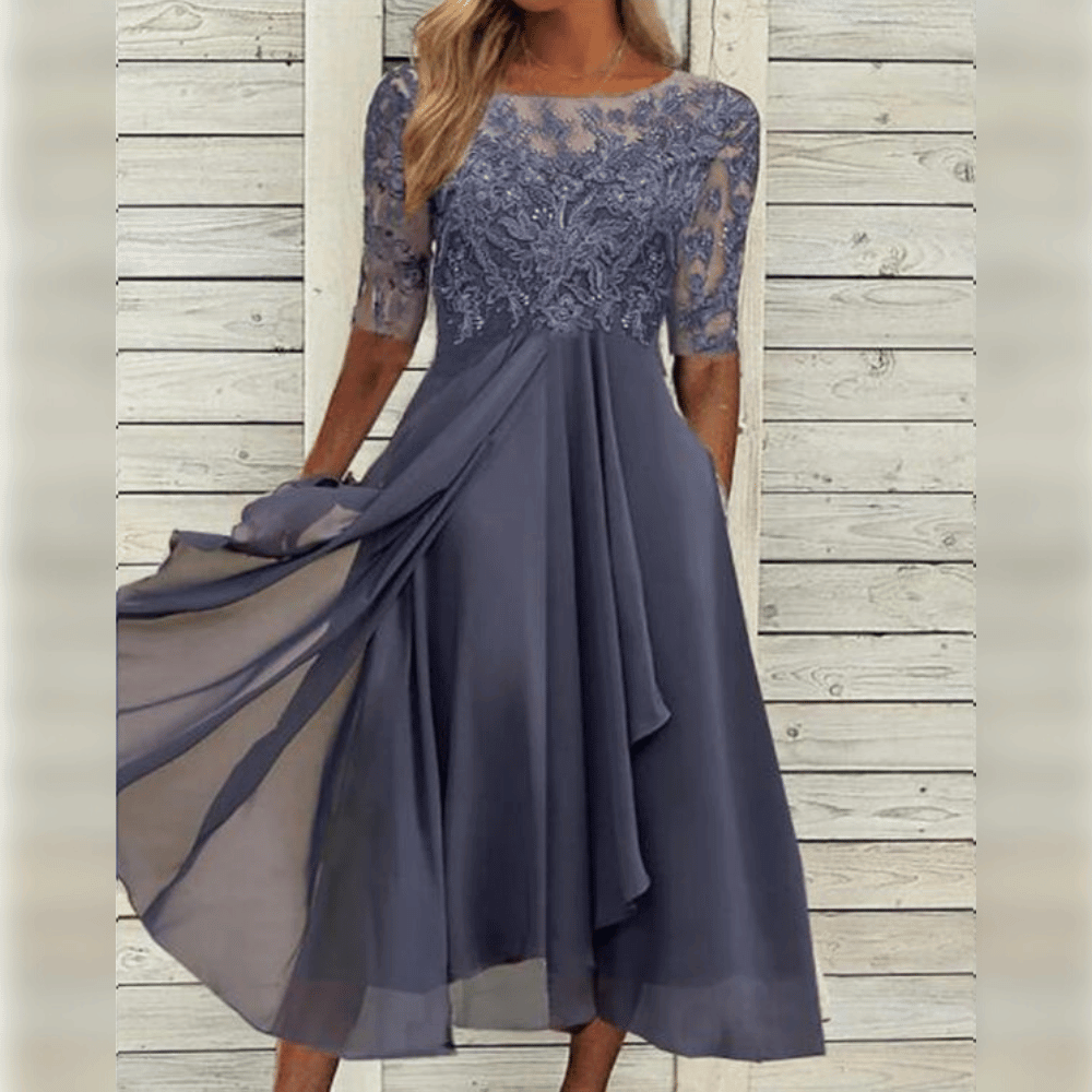 Victorine Klassieke en elegante winterjurk