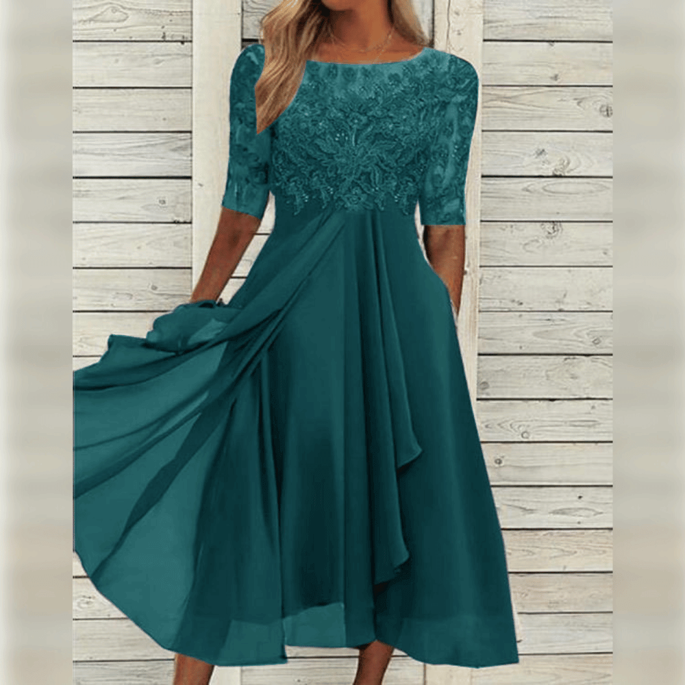 Victorine Klassieke en elegante winterjurk
