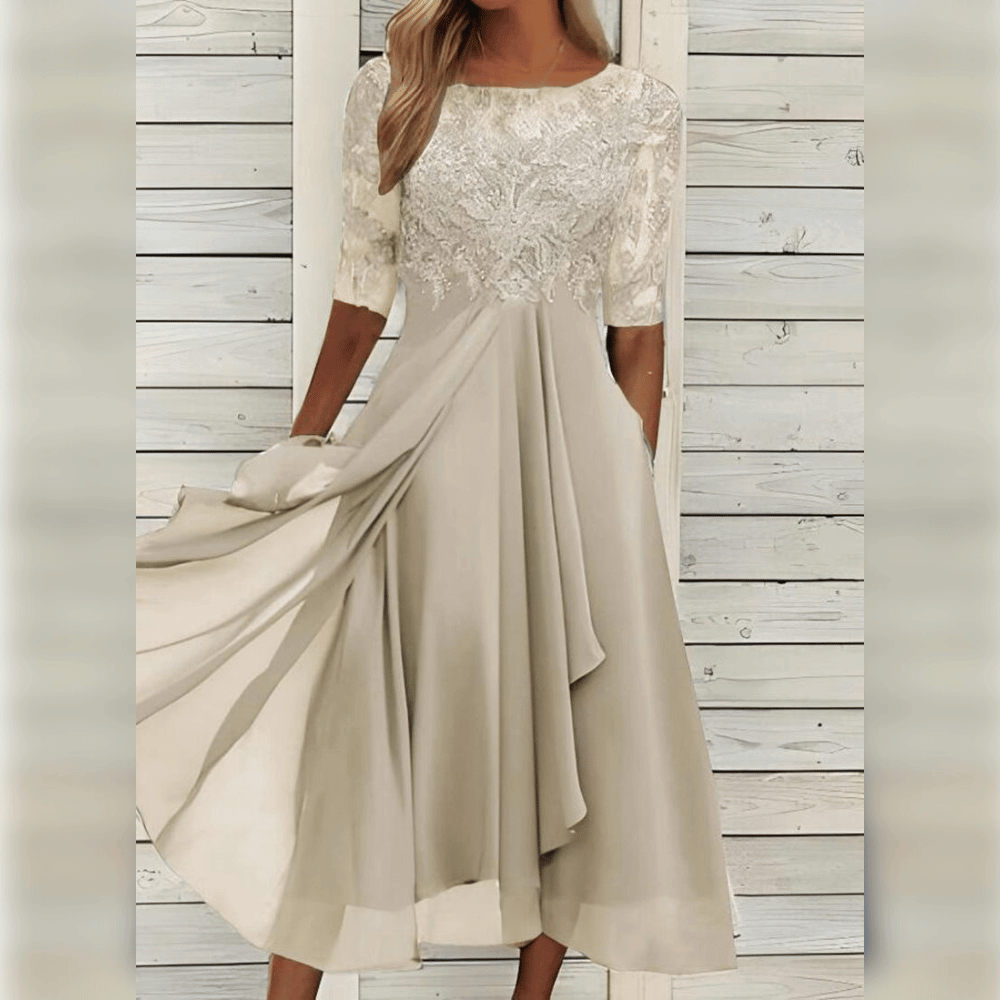 Victorine Klassieke en elegante winterjurk