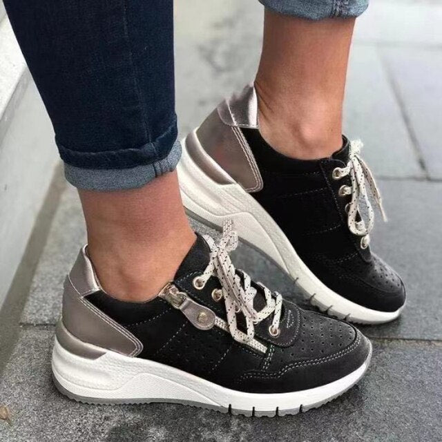 Nyah - Orthopedische sportschoenen met sleehakken