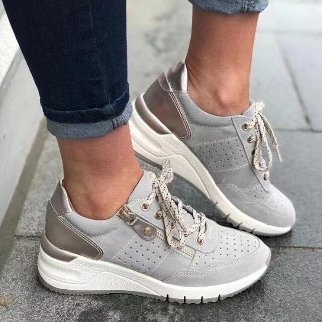 Nyah - Orthopedische sportschoenen met sleehakken