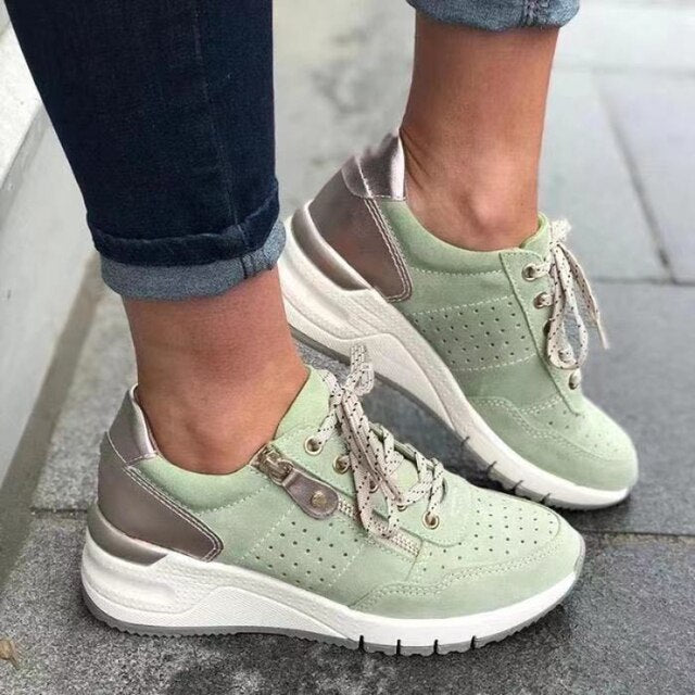 Nyah - Orthopedische sportschoenen met sleehakken