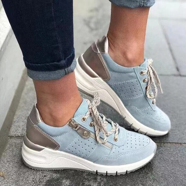 Nyah - Orthopedische sportschoenen met sleehakken
