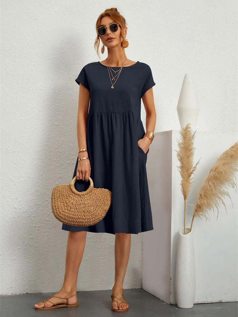 Adelheide | Moeiteloos en Chic winterjurk