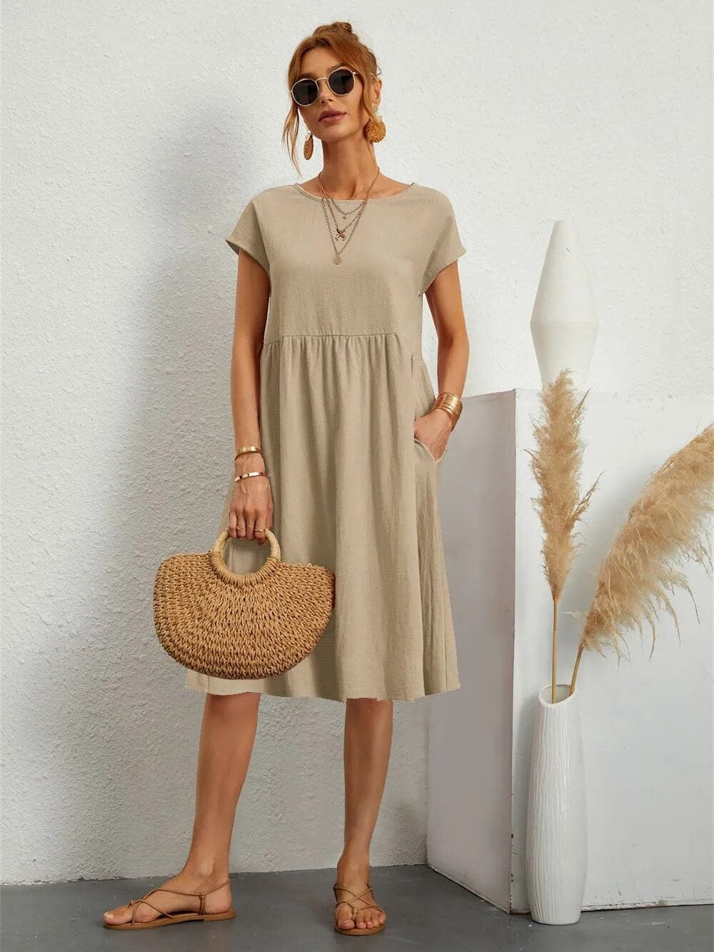 Adelheide | Moeiteloos en Chic winterjurk