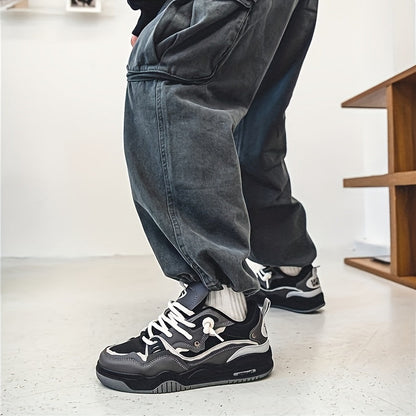 Hanz - Casual sportschoenen met geometrisch patroon