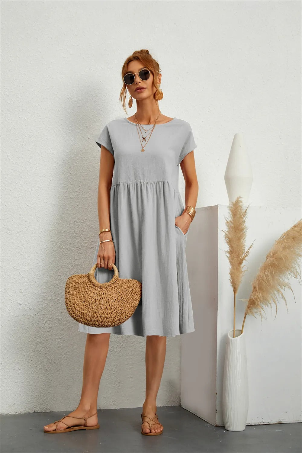 Adelheide | Moeiteloos en Chic winterjurk